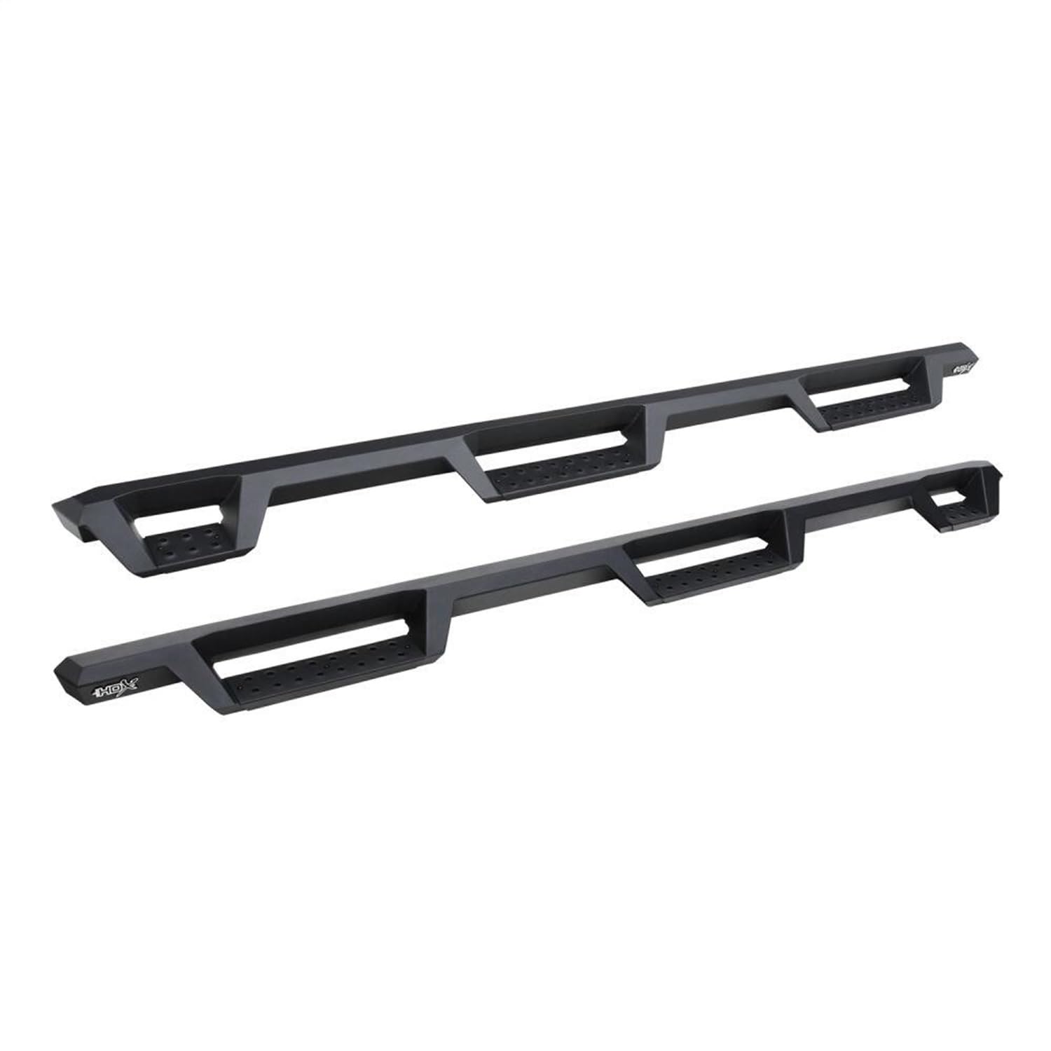 Westin 56-534715 HDX Drop Wheel to Wheel Nerf Bars fits 2019-2025 Silverado Sierra 1500 Double Cab (6.5 Bed) (Exc 2019 Silverado LD/Sierra 1500 Limited) Textured Black Pair