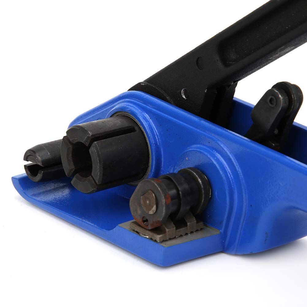Hyuduo Pinza per Imballaggio, Tenditore Manuale per Reggette in PP/PET, Adatta per Reggette in Plastica PET, in Particolare per Imballaggi di Medie dimensioni. (Set 2 pezzi)