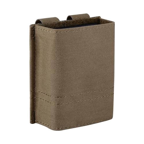 KRYDEX GEAR Tactical 5.56 Molle Magazine Pouch M4 Mag Holder with Quick Release Magazine Pouch Insert (Coyote Brown) - Image 4