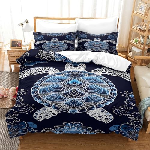 Housse de couette Schnauzer 200x200 parure de lit microfibre pour garçon - 3