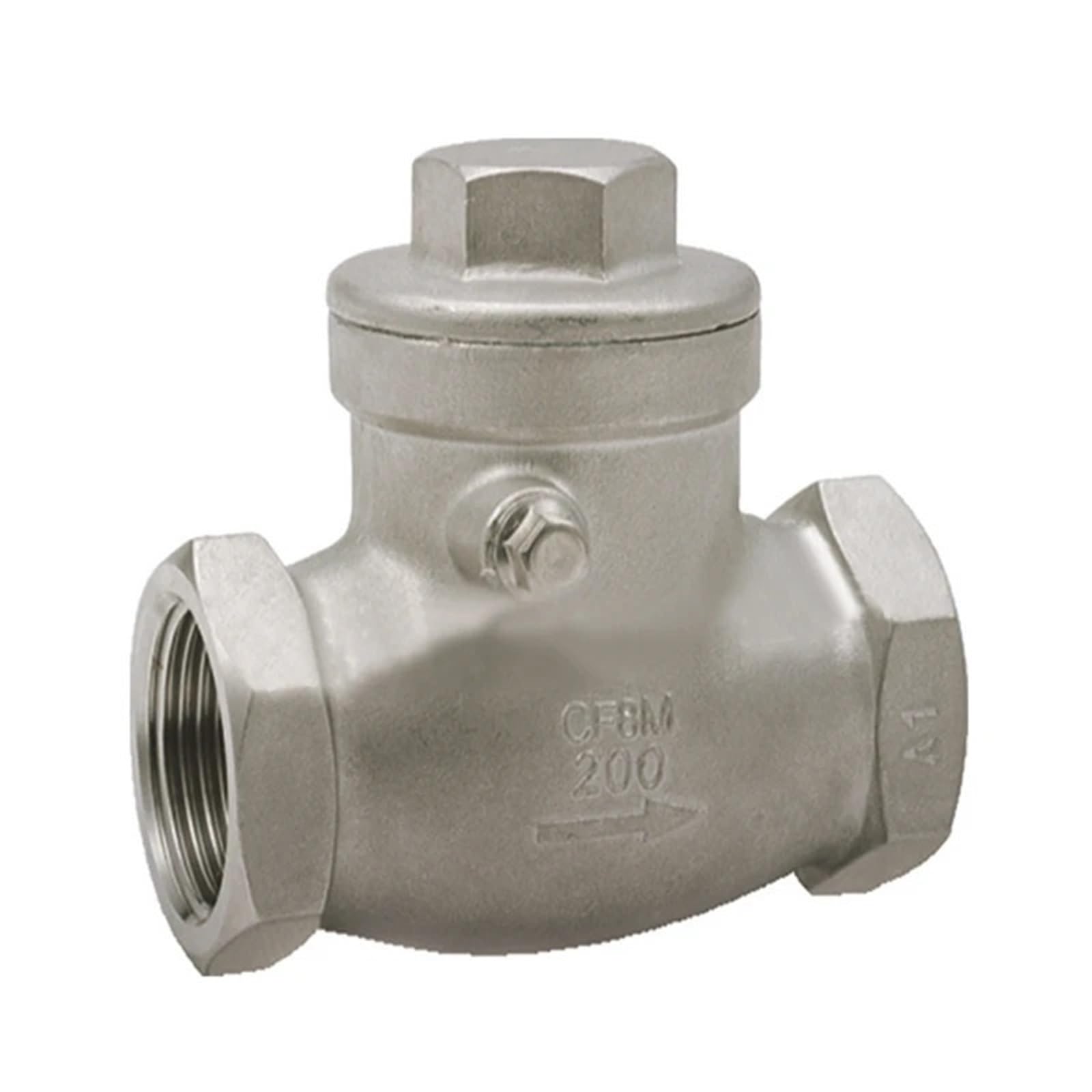 in line Spring Check Valve Female Non Return one Way 2 Piece DN6/DN10/DN15/DN20/DN25(A,DN25)