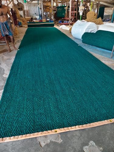 Image of Mat Cricket Pitch Mat, Green Premium, 8' X 66'