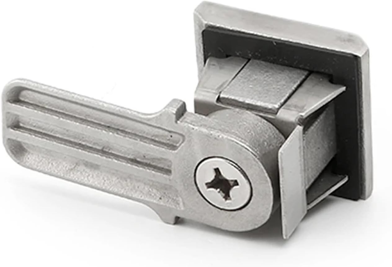 Stainless Steel MS813 Haitian Compression Type 7035 Rittal Cabinet Lock AE Box Marine Slotted Square Head Turnbuckle 1Pcs(MS813 no Key)