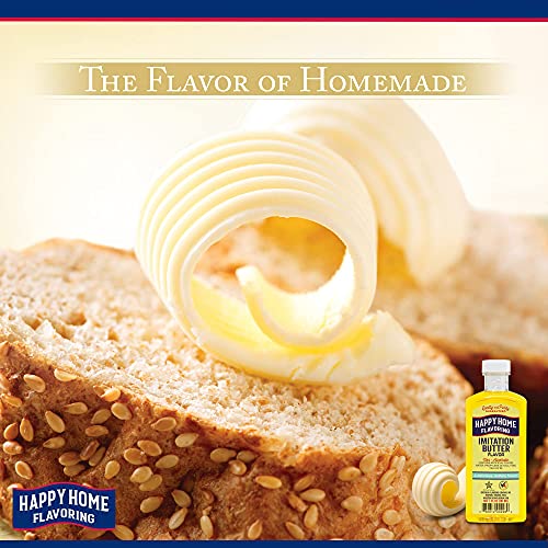 Happy Home Imitation Butter Flavoring, Non-Alcoholic, Certified Kosher, 7 oz. - Thumbnail 6