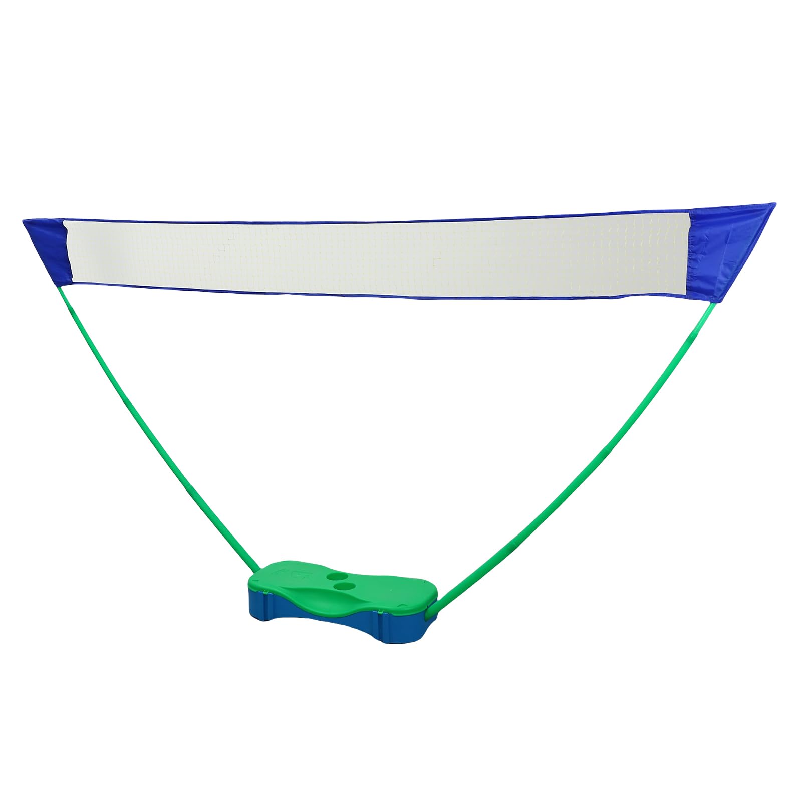 Alomejor Rete da Badminton portatile, robusta in polipropilene ABS per Tennis e Badminton, con base di stoccaggio per giochi al coperto e all'aperto