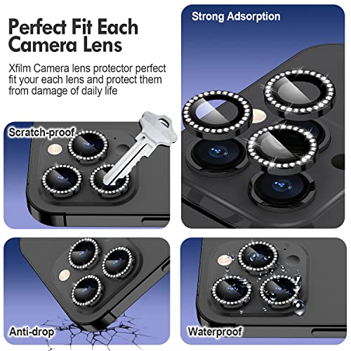 Xfilm for iPhone 14 Pro/14 Pro Max Camera Lens Protector Diamond, Black by Xfilm - Used condition - Image 3