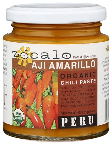 Zocalo Peru Organic Aji Amarillo Chili Paste