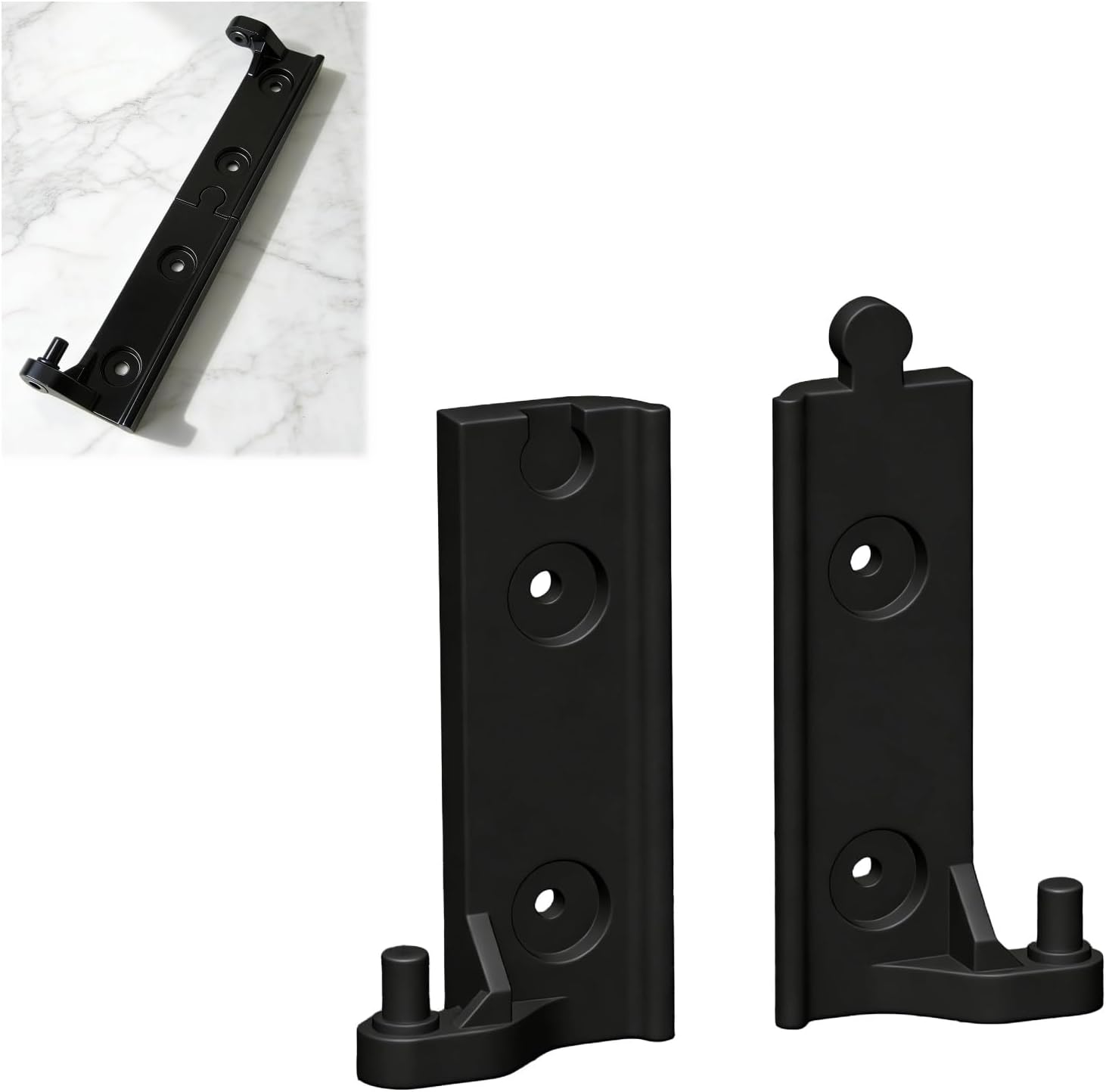 Refrigerator Evaporator Door Hinge Kit Compatible with Whirlpool 4819310237712 SLK86