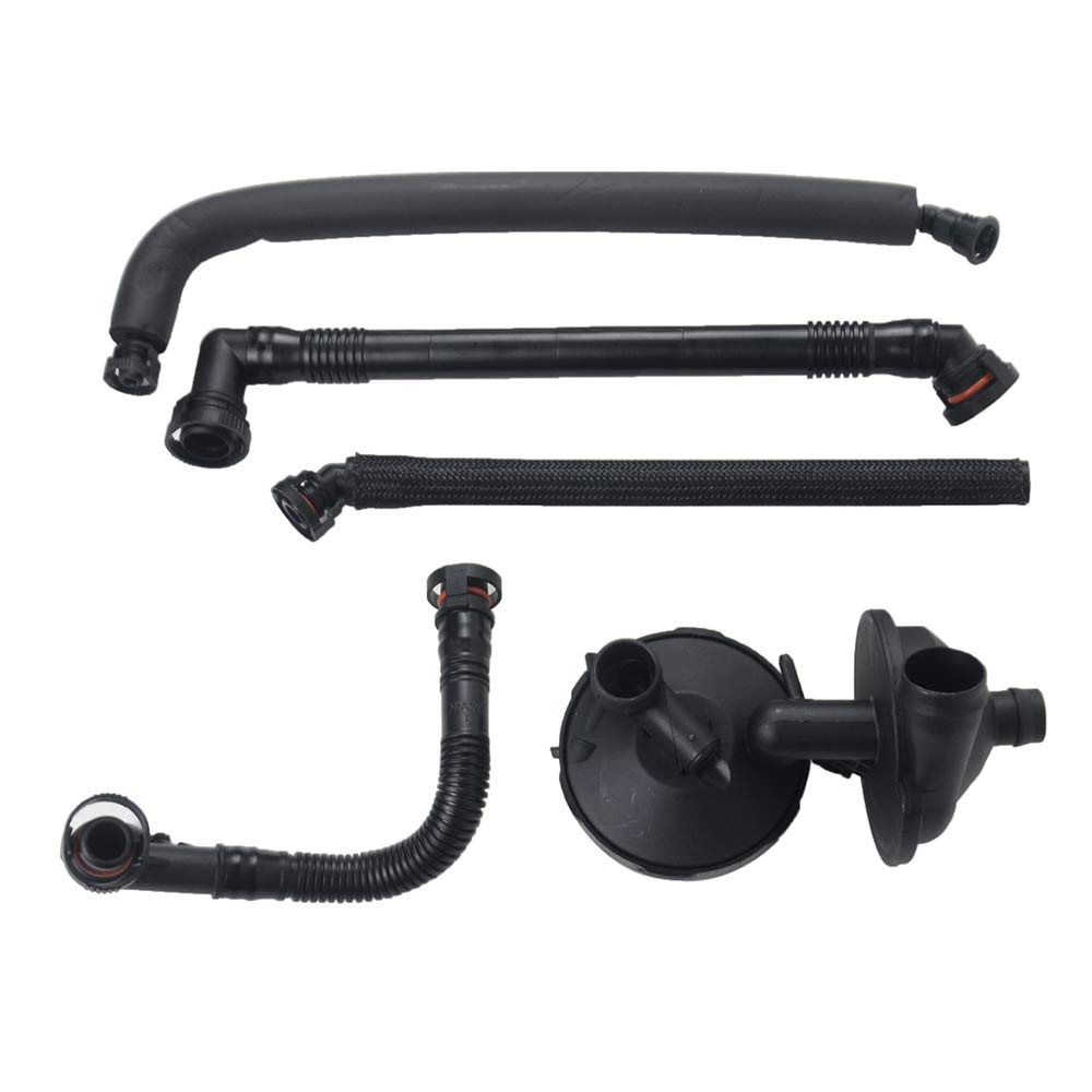Bisenya Crank CCV Case Valve & Tuyaux Remplacement pour 3 SERIES E46 5 SERIES E39 E60 E61 7 SERIES E38 E65 E66 X3 E83 X5 E53 Z3 ROADSTER Z4 E85 ROADSTER