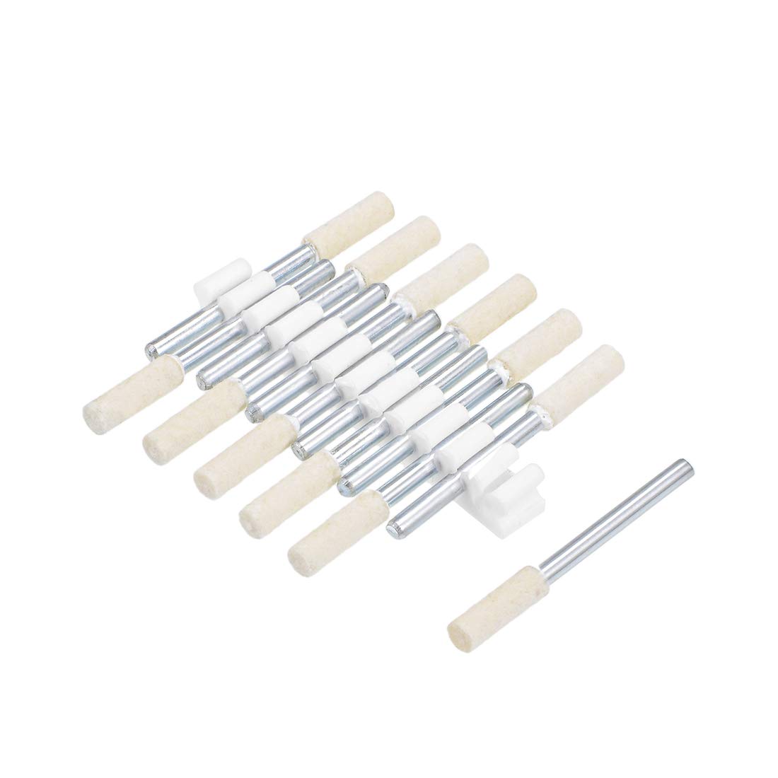 Wool Felt Polishing Bits - Buffing Wheels -6 Wool Felt Polishing Bits - Buffing Wheels -6
