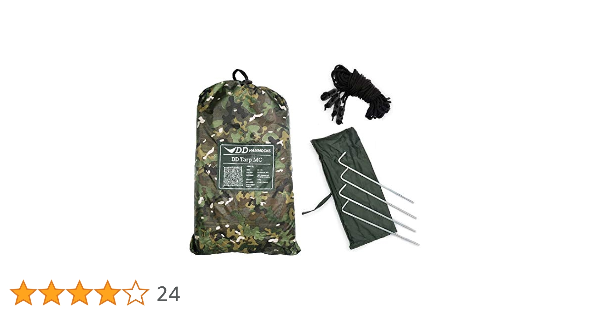 Amazon | DD Hammocks DD タープ 5×5 (MC）日本正規品 | DD