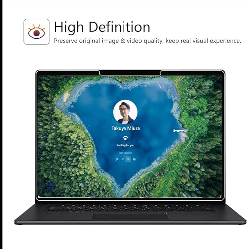 Megoo ArmorShield Screen Protector for Surface Laptop 13 Inch (2025), Tempered Glass, [9H+ Military Grade] [3X Shatterproof Protection], HD Clear, Easy Installation, 2 Pack by Megoo - Image 7
