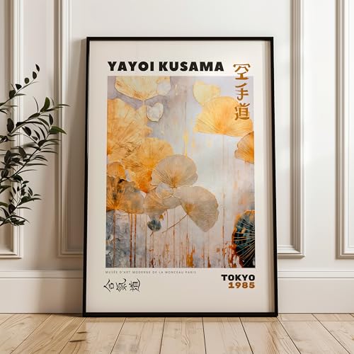 Impression d'art Kusama pour vibrer au quotidien | Grand poster artistique 70 x 100 cm