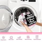 PJLJC To My Daughter Blanket from Mum & Dad 150x130cm - Personalised Flannel Throw Gift for Adult Daughter, Birthday, Christmas, Graduation, Valentine’s, Day Moving Out - Image 7