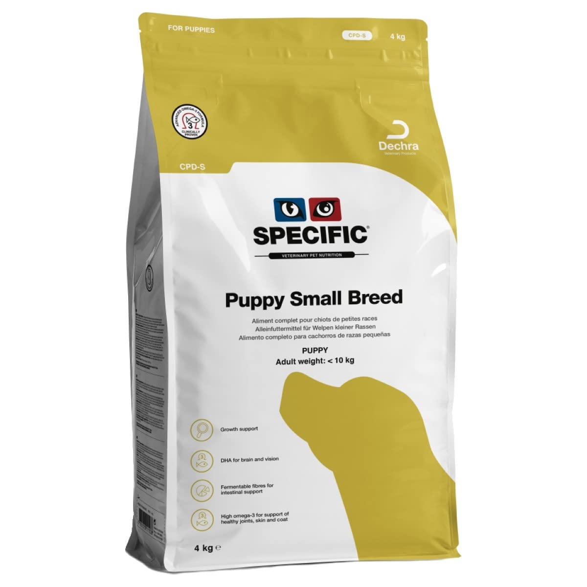 Specific Nourriture pour chiots de petite race CPD-S 4kg Multicolor