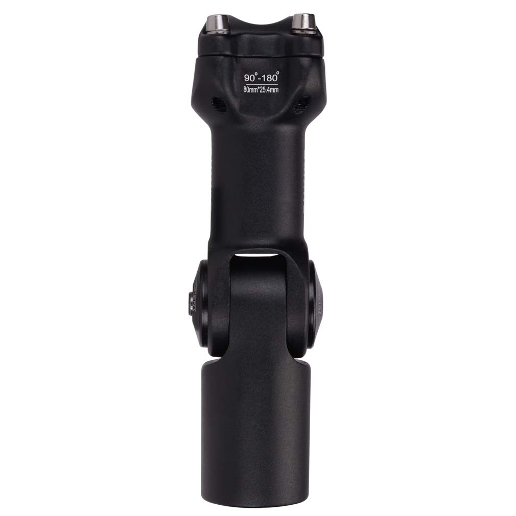 CYSKY Attacco Manubrio Regolabile 25,4 31,8 60mm/80mm/93mm/100mm 0-90 Gradi Regolabile MTB Attacco Manubrio per Attacco Manubrio Bici da Corsa Strada BMX MTB