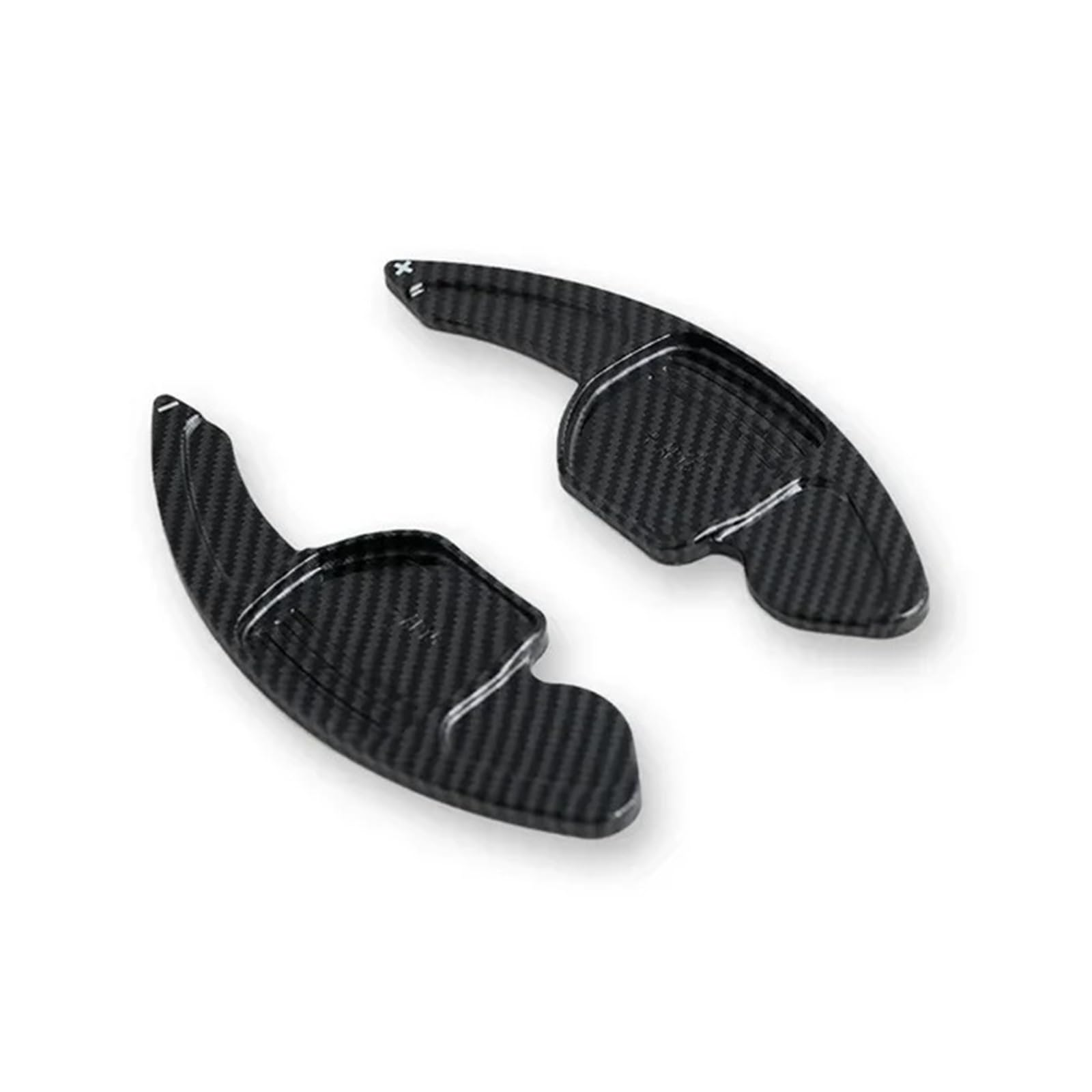 ZHANGZHENGYAO Car Steering Wheel Shifter Paddle for Seat for Alhambra for Ateca for Leon for Tarraco for Ibiza for 6P for Cupra for ST Car Wheel Shift Paddle Shifter(Carbon Black)