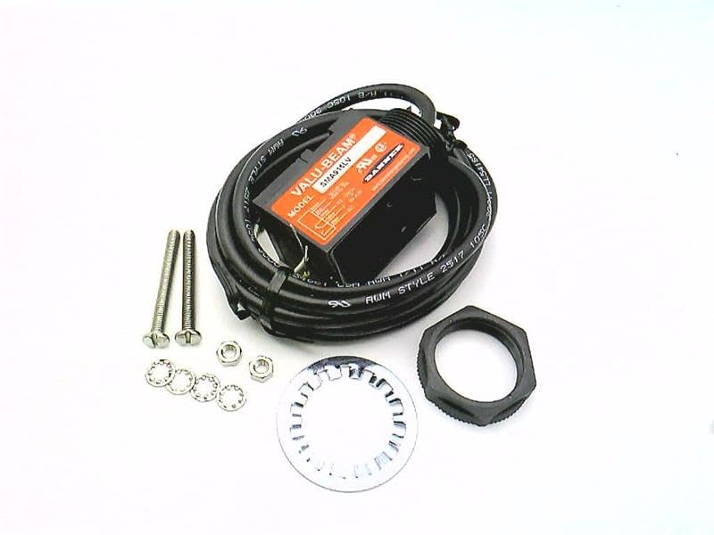 BANNER ENGINEERING SMA915LV (25879), 2 M (6.5 FT) Cable, 90/130 VAC, Output SPDT Electromechanical Relay, PHOTOELECTRIC Sensor, Range 0.15/9 M, RETROREFLECTIVE