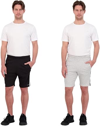 Unipro Mens Basketball Shorts with Pockets 2 Pack Quick Dry Athletic Mesh Short for Men Gym Workout and Training Clothing
