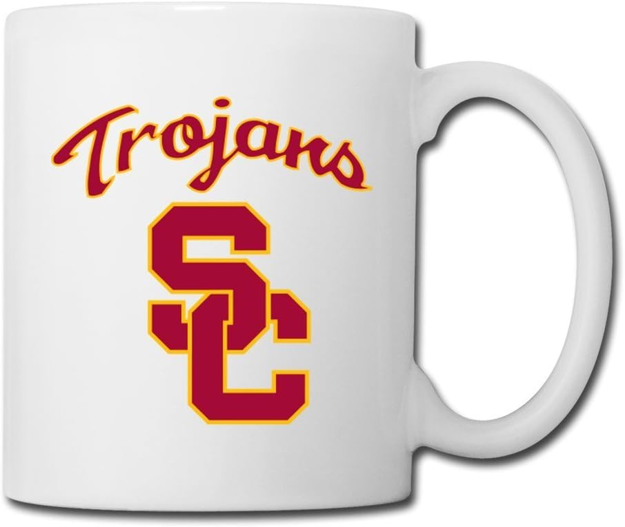 Novelty-coffee-mugs USC Trojans College Cups White