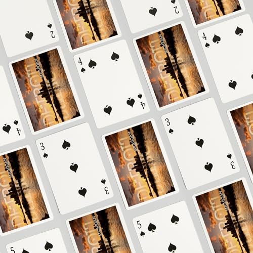 Lantern Press Detroit Michigan Baraja Poker 52 Cartas miniatura 4