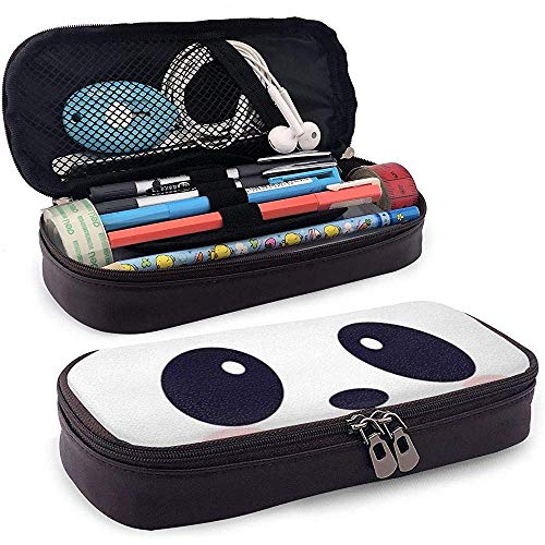 Preisvergleich Produktbild Bleistiftbeutel Federtasche, Beutel Bleistifthalter Schreibtisch Organisator Tragbarer Bleistiftbeutel CCute Cartoon Weiß