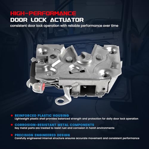 Image of KELOKE Door Lock Latch Actuator Compatible with Ford Explorer 1991-2001, Explorer Sport 2001-2003, Explorer Sport Trac 2001-2005 & Mercury Mountaineer 1997-2001, Front Right Side. Replaces# 940-401