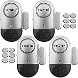 Alarma de Fácil Montaje: Esta alarma para puertas portátil y ligera se instala mediante una almohadilla adhesiva; está diseñada para usarla de manera permanente en casa o para llevarla de viaje (hoteles) o al trabajo (oficina). Este sistema de alarma tiene un sensor de movimiento muy sensible que sirve tanto para evitar cualquier intento the robo por parte de los ladrones (antirrobo) como para evitar la agresión de un intruso (seguridad y defensa personal).