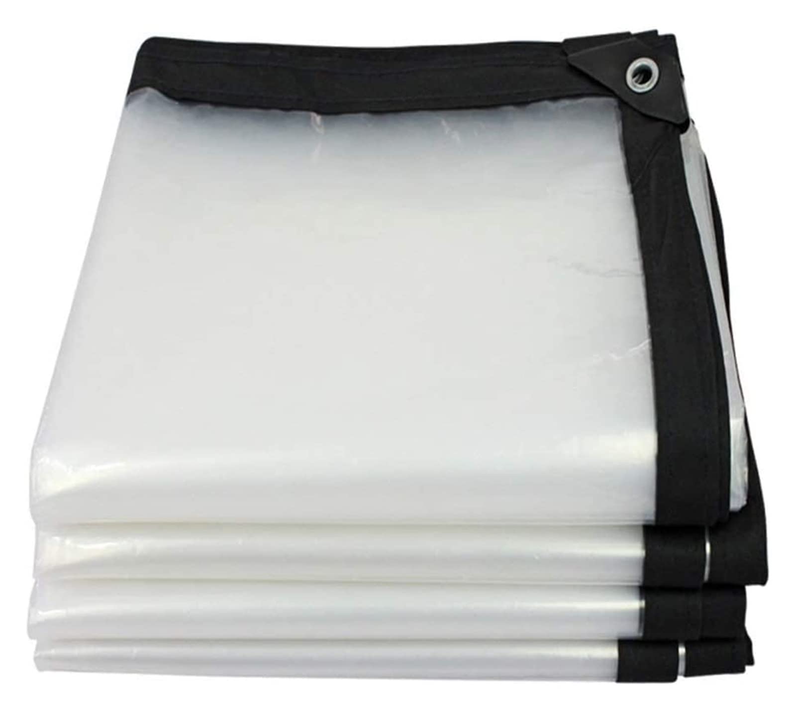 Bâche transparente 2x4m imperméable pour éviter l'humidité du bois