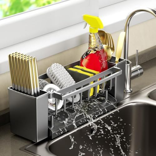 1pcs Space-Saving Drain Rack Household Kitchen Chopstick Holder P...