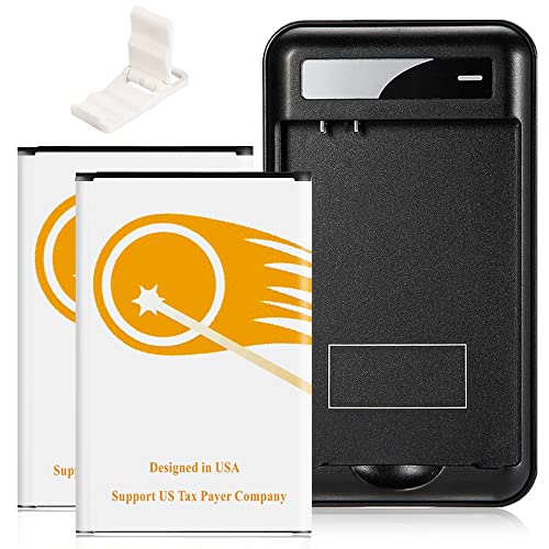 AceSoft [LG G4 Battery] 2X 4100mAh Substitutable Battery Special Travel Dock Wall USB Charger Bracket with LG G4 H810