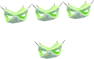 NOLITOY 4 Pçs Pet Hammock Hamster Cama Pendurada Pequeno Gato Mamãe Surpresa Cobaias Gaiola Cobaia Hamster Rede Brinquedos Anão Hamster Rede Furão Brinquedos Pequeno Animal De Estimação