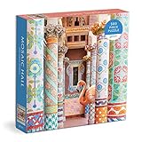 Galison Mosaic Hall 500 Piece Puzzle from Galison - 500 Piece Puzzle for Adults, Beautiful Illustrations of UNESCO World Heritage Site, Thick and Sturdy Pieces, Idea