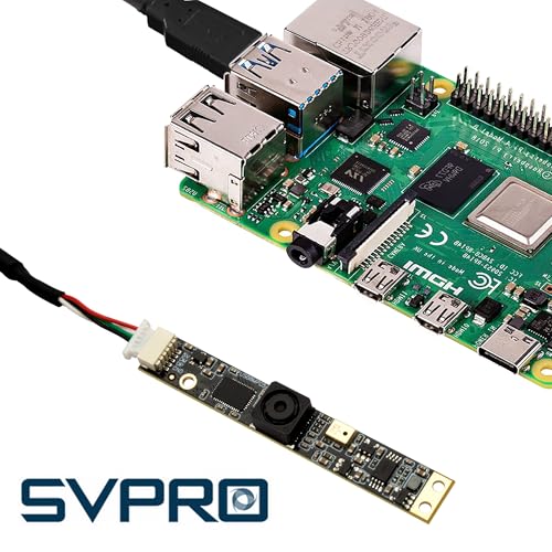 Module caméra USB 8 MP SVPRO avec micro intégré pour PC Windows et Mac OS - 3