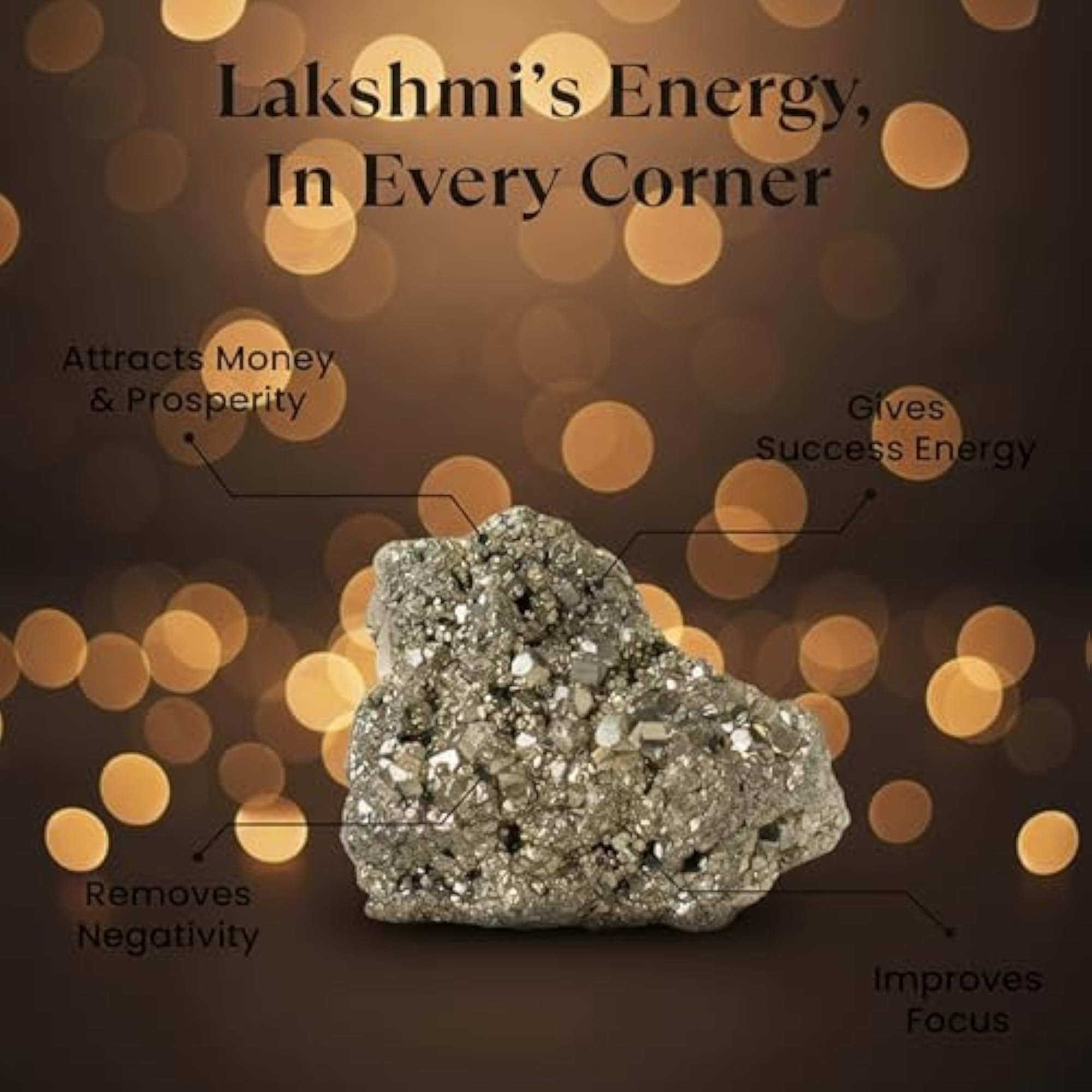 Pyrite Anklet for Spiritual Jewellery, Protection & Power