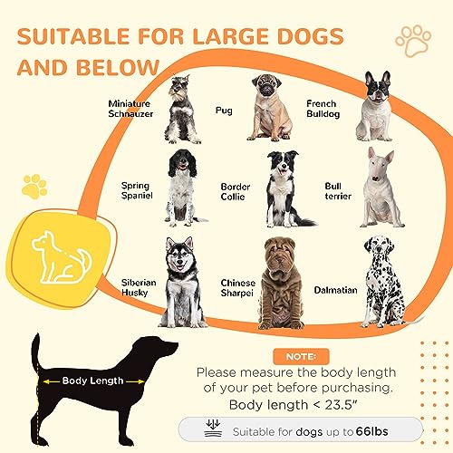 PawHut-Large-Dog-Crate-Furniture-on-Wheels-Dog-Crate-End-Table-Indoor-with-Lockable-Door-for-Large-Dogs-42-W-x-235-D-x-32-H-White PawHut Large Dog Crate Furniture on Wheels Dog Crate End Table Indoor with Lockable Door for Large Dogs 42 W x 235 D x 32 H White