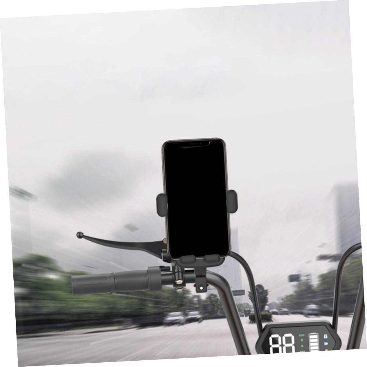 3pièces Support De Téléphone pour Vélo Et Support Smartphone Rotatif Compatible avec Guidon Installation Facile Et Pratique