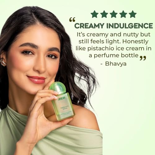 Image of Nykaa Pistachio Swirl EDP 50ml | Nutty Sweet Perfume for Women | Pistachio Coconut Warm Gourmand Fragrance | Long-Lasting Daily Wear Scent | Sweet Perfume | Best Gift for Her