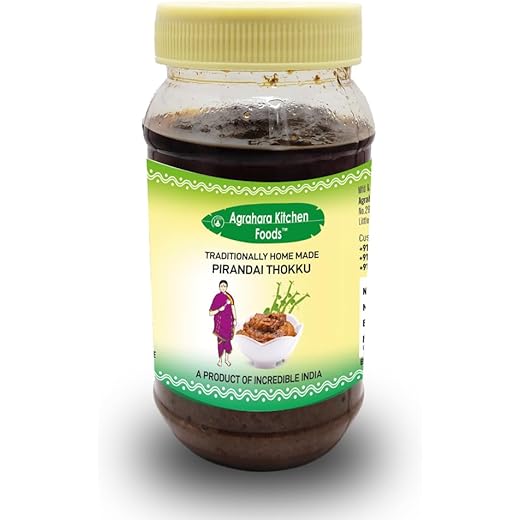 Agrahara Kitchen Pirandai Thokku - 300gm