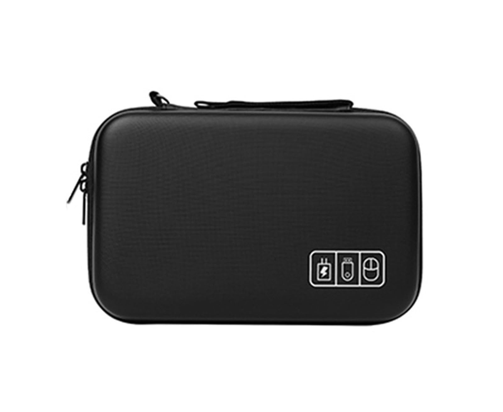 Borsa Organizer Per Cavi Custodia rigida portatile for gadget digitali da 2 pezzi for elettronica for caricabatterie for auricolari Borse for cavi dati Organizzatore di dischi USB