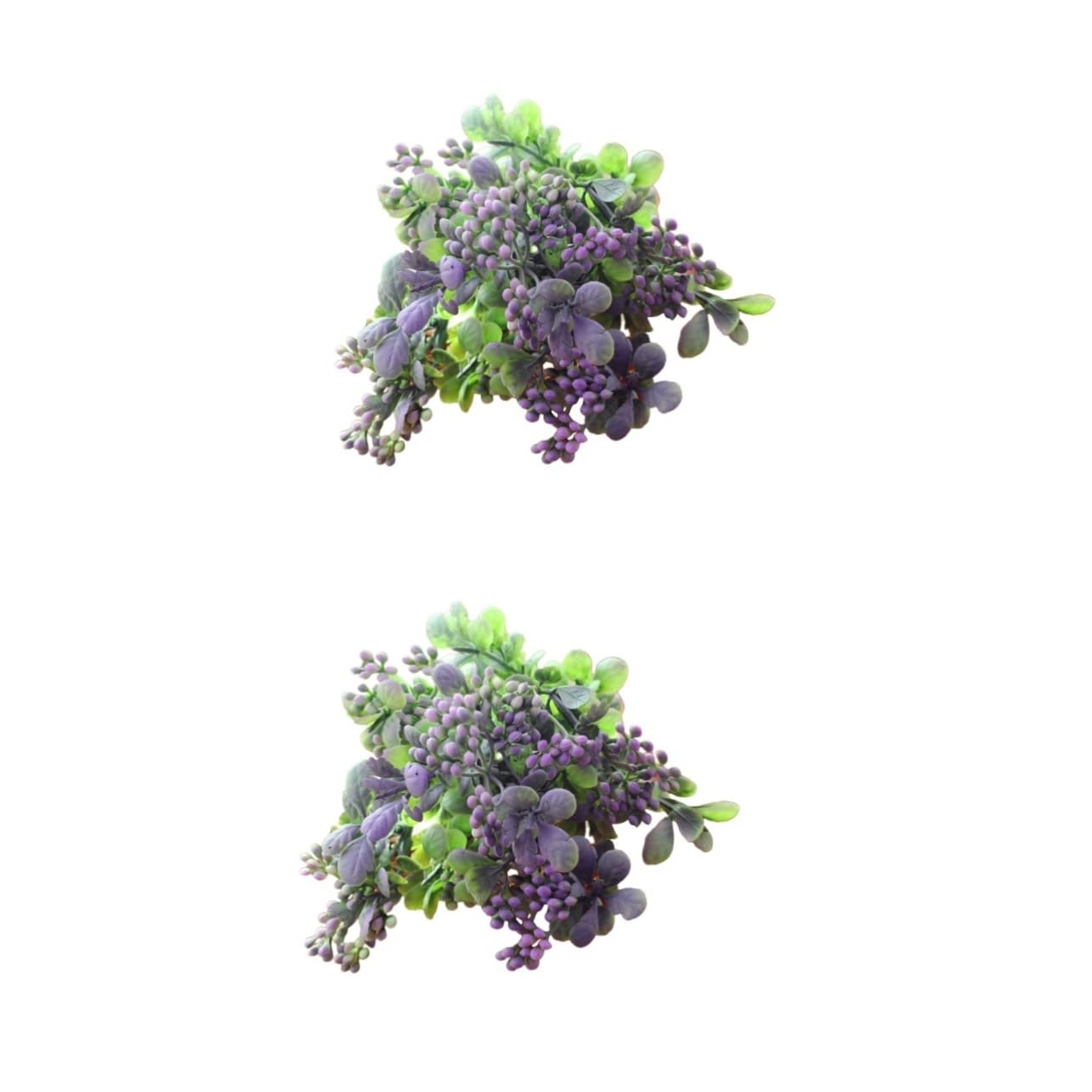 Alipis 2 Set Di Bacche Finte Realistiche Piante Artificiali Decorative Per Cucina E Casa 5 Pezzi * 2