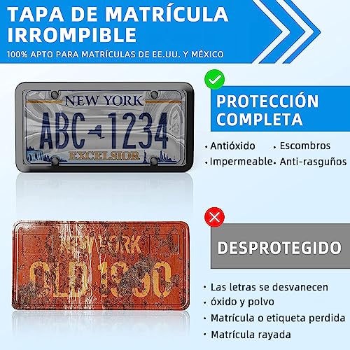 Viaje Y Protección, Automotive Parts and Accessories portaplacas Marca EKEJLI (3)