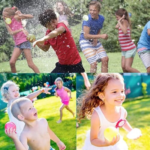 Image of Rozi Decoration Holi Water Balloons Multicolor for Rang Barse - Pack of 500 Pcs Rubber Balloons for Happy Holi Celebration