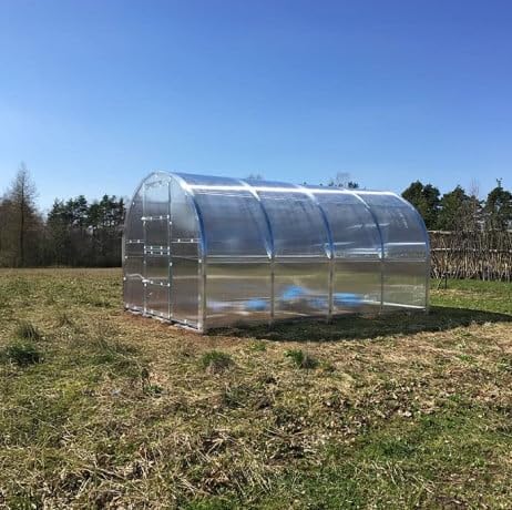 KLASIKA Invernadero Baltic LT 3 x 6 m (largo x ancho) con policarbonato de 6 mm