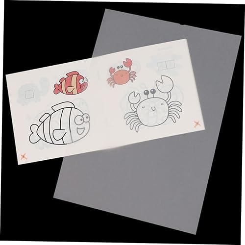 Vista 6 de VILLCASE 300 Pcs Drawing Paper for Kids Tracing Paper for Kids Drafting Copy Paper Printable Tracing Drawing Tracing Paper Litmus Paper Design Draft