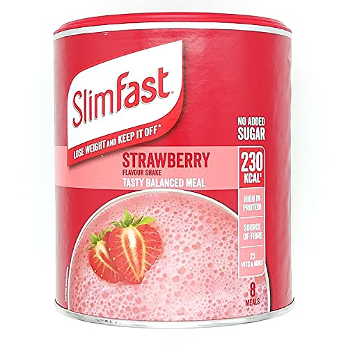 Slimfast Strawberry 292g, Saveur Meal Shake Cover