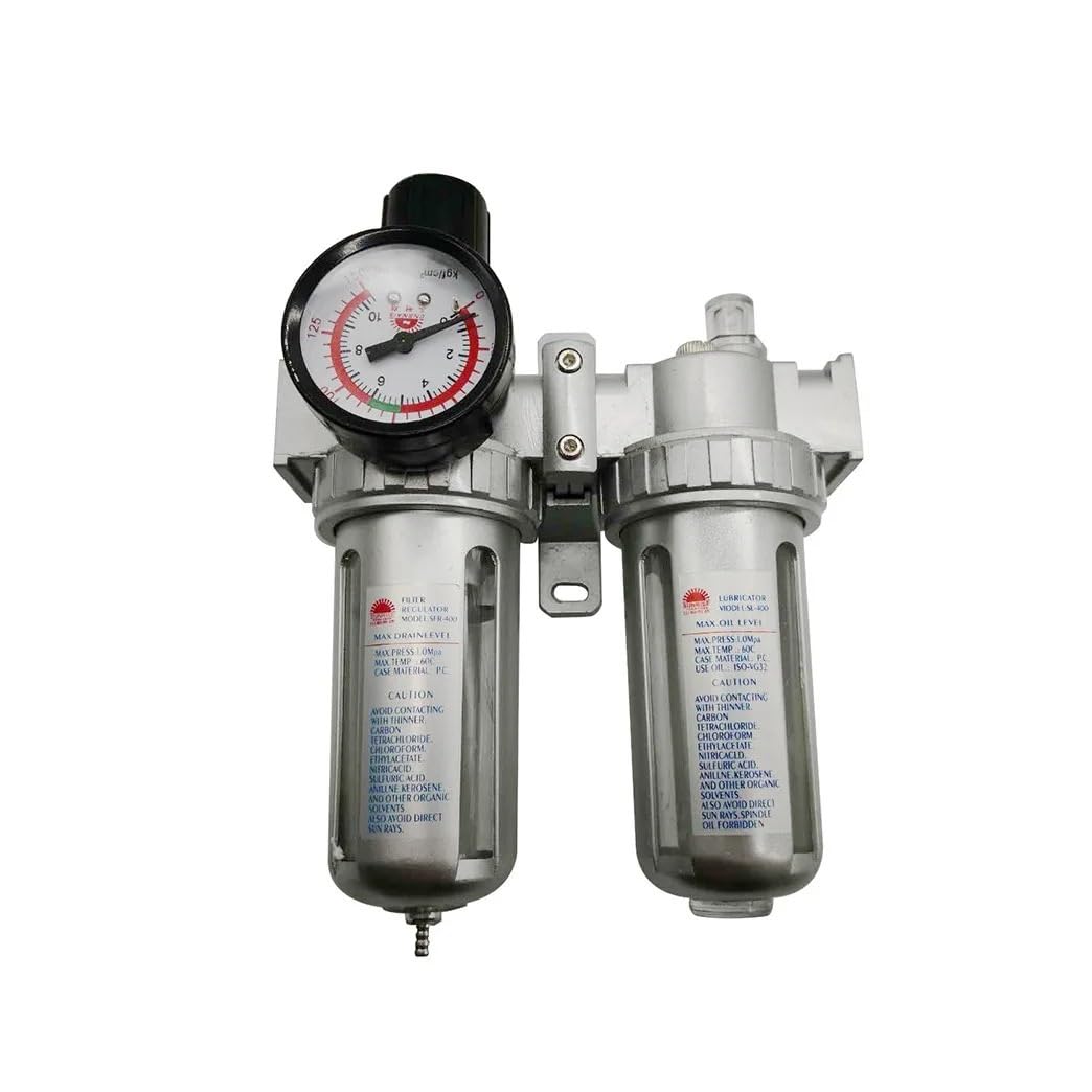 SFC-400 SFC-300 SFC-200 compresor de aire filtro de aire regulador aceite separador de agua trampa filtro válvula Reguladora drenaje automático(SFC-400 NOJOINT)