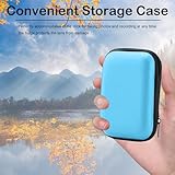 KZIOACSH Carrying Case for RG36 Pro/R36 Pro/R36S/G35XX/RG353V, Full Body Protection Waterproof Shockproof EVA Handheld Game Console Travel Storage Box, Blue - Image 6