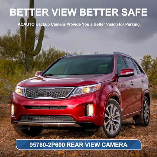 Image of Rear View Backup Camera Fit for Kia Sorento 2014-2015, Reversing Parking Assist Camera OE Replacement 95760-2P600 95760 2P600 957602P600 95760-2P600FFF 957602P600FFF 95760 2P600FFF