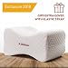 Knee Support Pillow for Men Women - Hip Sciatic Nerve Pillow - Leg Knee Surgery Contour Wedge Cushion - Back Pain Relief Pillow with Strap - Orthopedic Memory Foam Abduction for Side Sleepers
